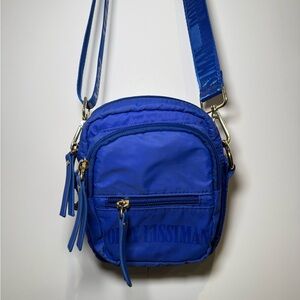 Poppy Lissiman Blue Nylon Mini Crossbody Bag